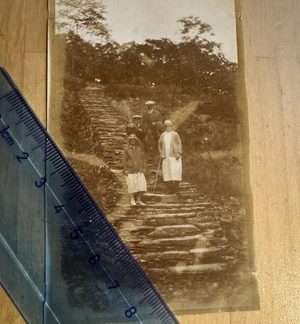 Photo - Snow Falls Ingleton - 1927 - Yorkshire England Britain UK Scenic View
