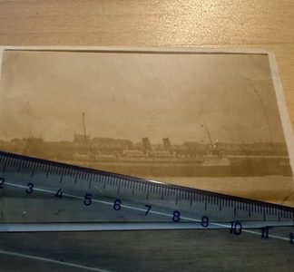 Photo - TSS Manxman Ship from Royal Daffodil Possibly River Mersey - 1923 - UK