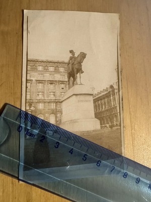 Photo - King Edward VII Monument Liverpool - 1923 - Lancashire England UK Old