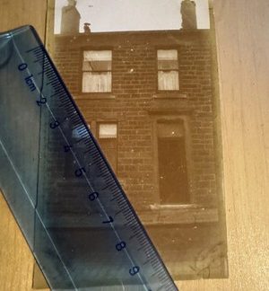 Photo - Mrs King's House Burnley Road Hollin near Waterfoot - 1926 - Lancashire