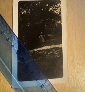 Photo - Road to Stock Ghyll Falls Ambleside - 1928 - Cumbria England Britain UK