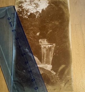 Photo - Beezley Falls Ingleton - 1927 - Yorkshire England Britain UK Scenic View
