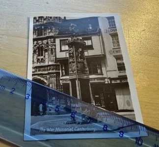 Photo - War Memorial Canterbury - c1940s - Kent England Britain UK Local History