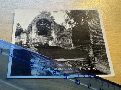 Photo - St Pancras Church St Augustine's Abbey Canterbury - c1940s - England UK