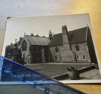 Photo - Hall & Chapels St Augustine's Abbey Canterbury - c1940s - Kent England