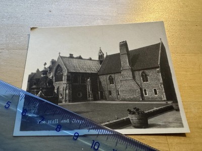 Photo - Hall & Chapels St Augustine's Abbey Canterbury - c1940s - Kent England