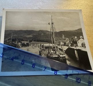Photo - Caledonian Canal Locks Fort Augustus - c1940s - Inverness-shire Scotland