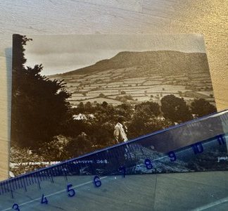 Photo - Skirrid Holy Mountain from The Deri Abergavenny - Early 20th Century UK