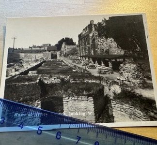 Photo - Abbey Church Nave Looking West St Augustine's Canterbury - c1940s - UK