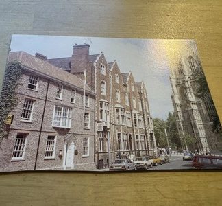 Ephemera - Dean Court Hotel York Yorkshire Vintage Advertising Map Card 1984