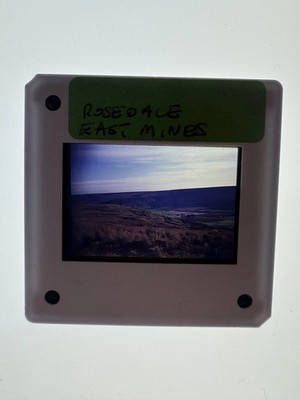 Slide - Rosedale East Mines - c1980s - Yorkshire England UK GB History View Old