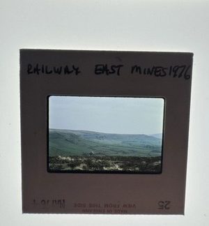 Slide - Rosedale East Mines Esk Railway - 1976 - Yorkshire England UK GB History